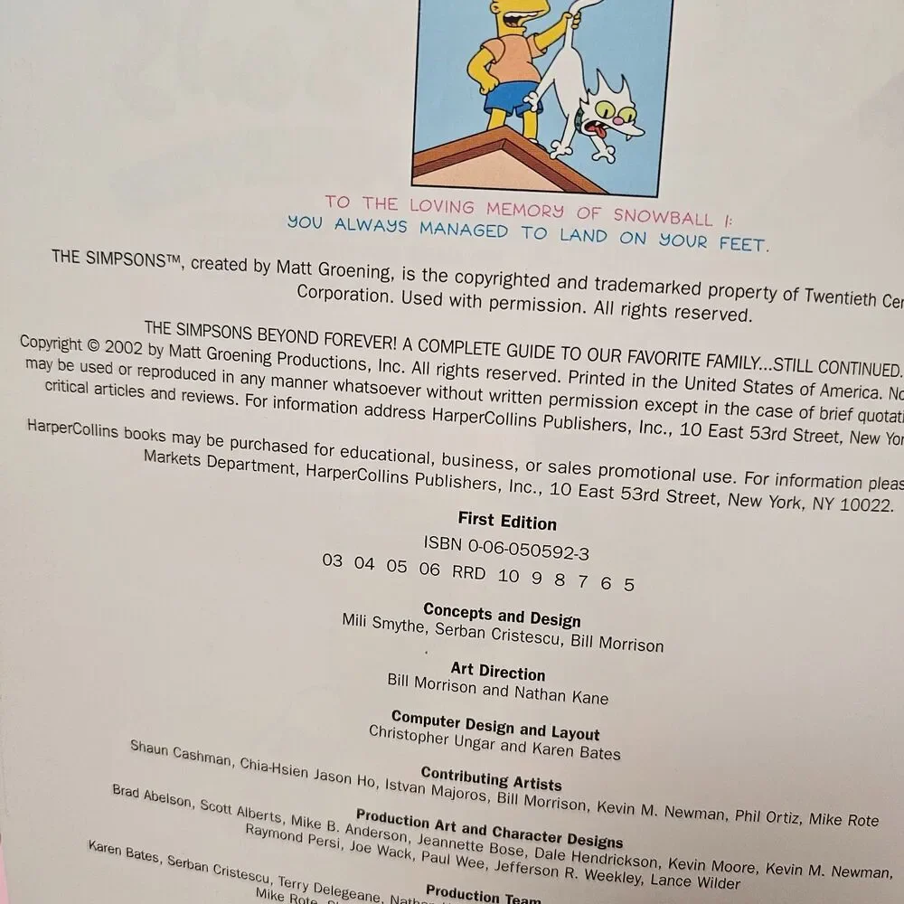 Simpsons Books Lot of 3 Simpsons Forever! Beyond Forever! Guide to Springfield